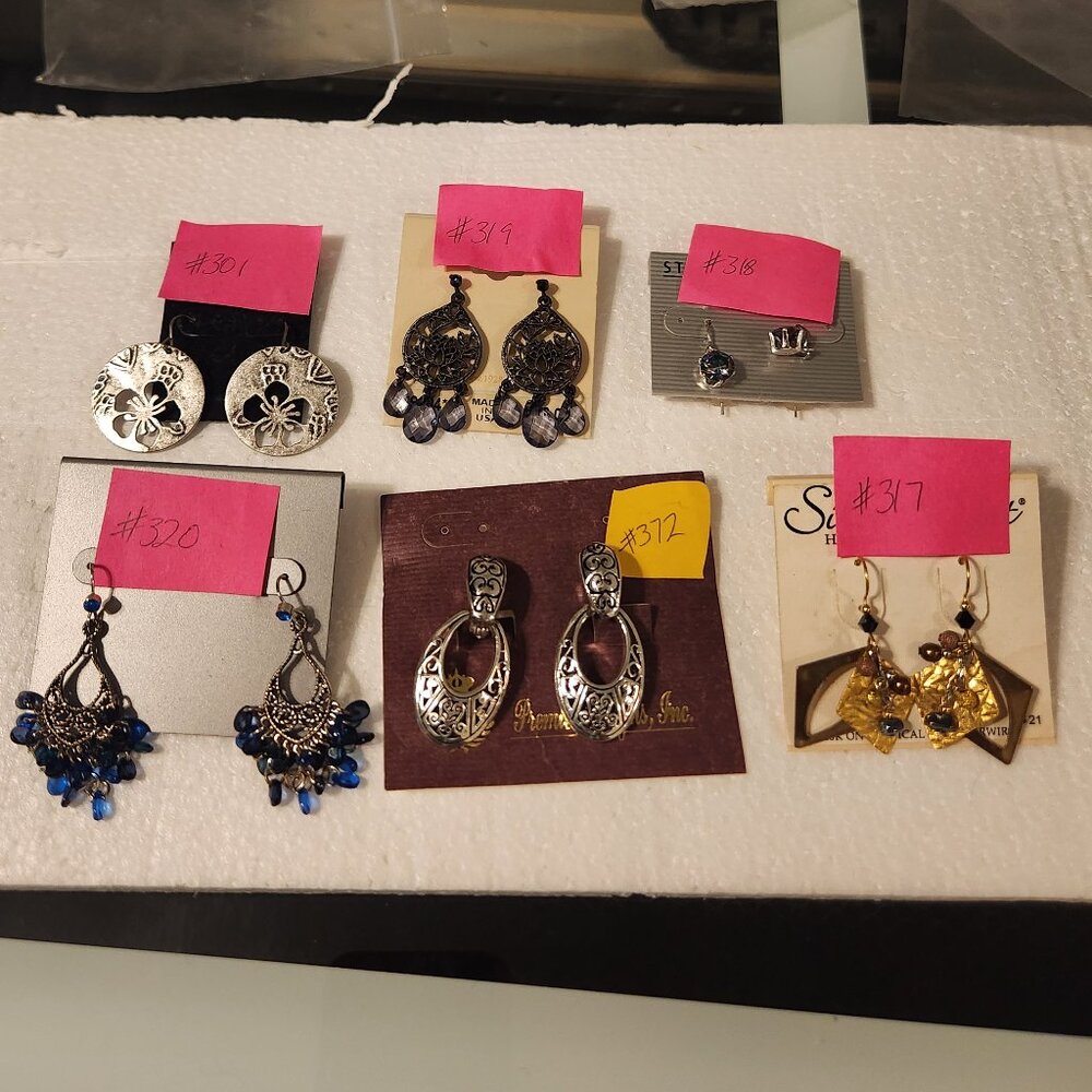 90s Earring sets - 6 sets
